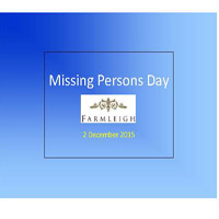 Missing Persons Day - 2/12/15 Missing Persons Day - 2/12/15